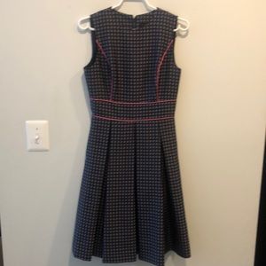 J. Crew printed A-line dress!